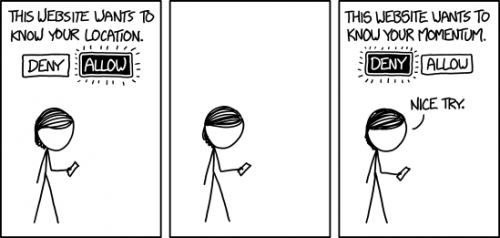 Location Sharing - xkcd.com